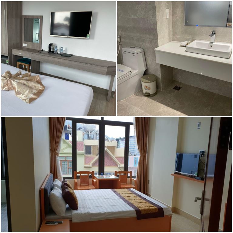 Hệ thống phòng nghỉ rộng, thoáng, sạch sẽ và đầy đủ tiện nghi tại khách sạn tại Đồng Văn - Bảo Minh. 