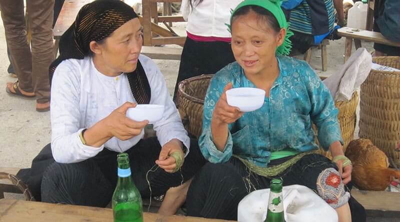 Loại đồ uống này được đồng bào dân tộc các vùng tại Hà Giang thưởng thức