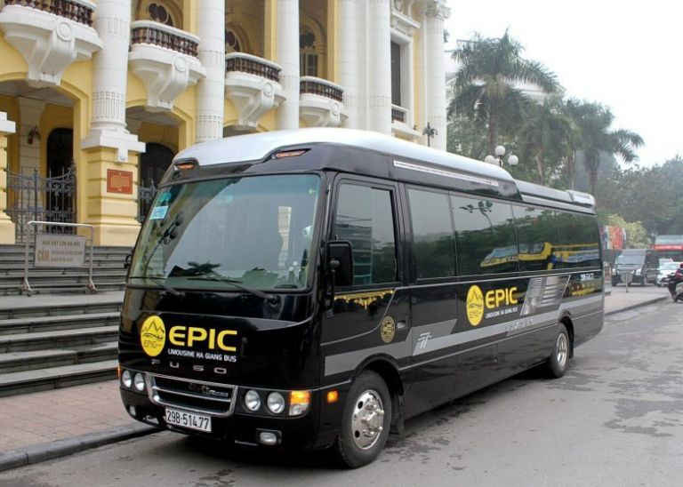 Hà Giang Epic Tour sor hữu dàn xe cho thuê đa dạng các loại từ 4 chỗ, 16 chỗ đến 45 chỗ 