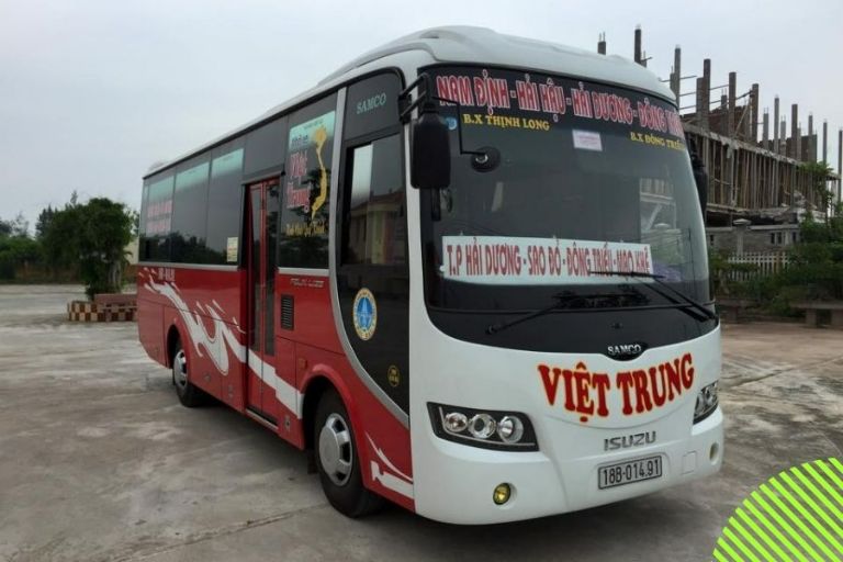 Nhà xe Việt Trung Hà Nội Quảng Ninh. 