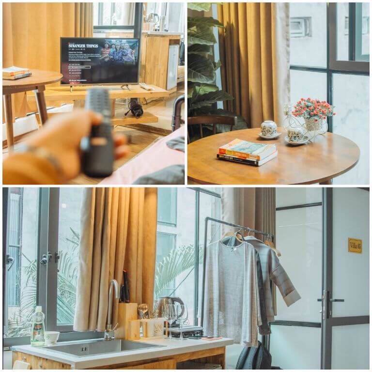 Du khách có thể tận hưởng phút giây thư giãn tại Apartment 06.10 - Veque Homestay với dịch vụ tiện ích đa dạng 