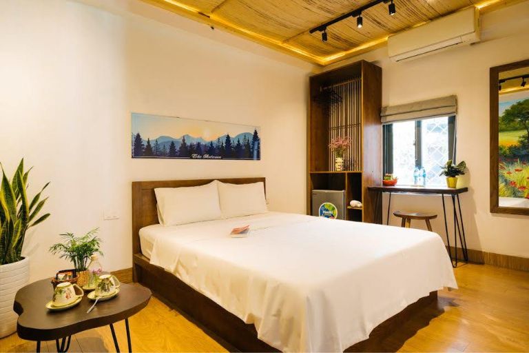 Homestay hồ Tây Hà Nội chất lượng tốt, tiện ích đầy đủ, giá cả hợp lý 