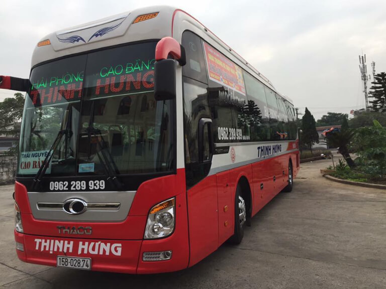 Xe Thịnh Hưng được nhiều hành khách Thanh Hóa tin tưởng. 