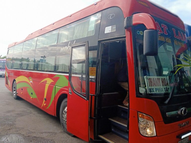 Xe khách Đạt Lam cung cấp đa dạng các tuyến chạy trong ngày.
