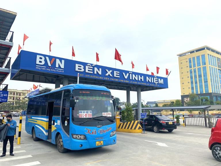 Bến xe Vĩnh Niệm Hải Phòng