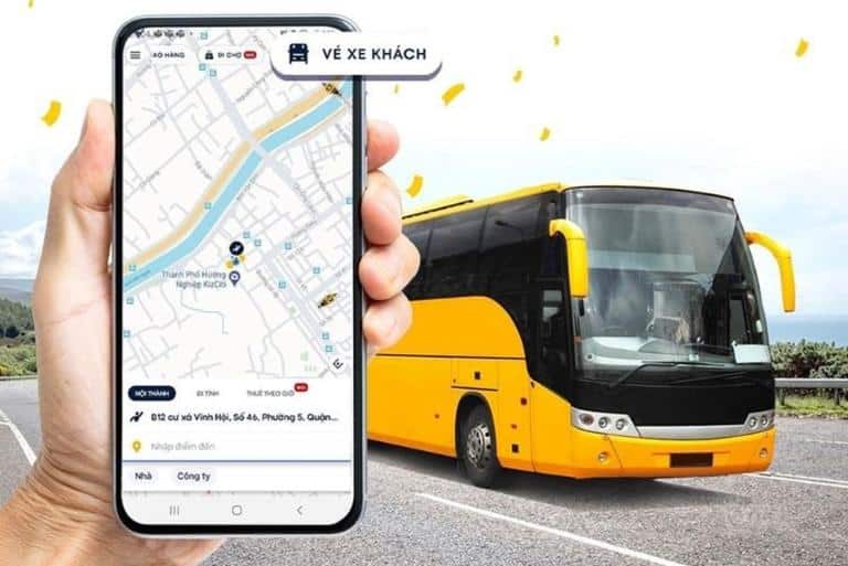 Khách hàng có thể đặt vé xe Đình Nhân qua app online cực kỳ tiện lợi và nhanh chóng.