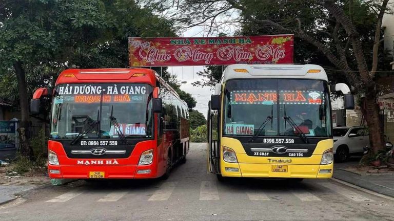 Nhà xe Mạnh Hà sẵn sàng phục vụ linh hoạt với các khung giờ khởi hành đa dạng.
