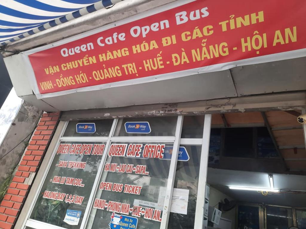 nhà xe Queen Cafe 