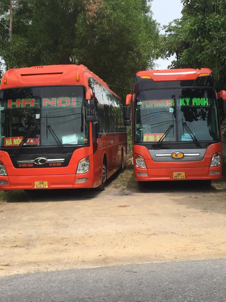 xe khách Hà Nội Ba Đồn