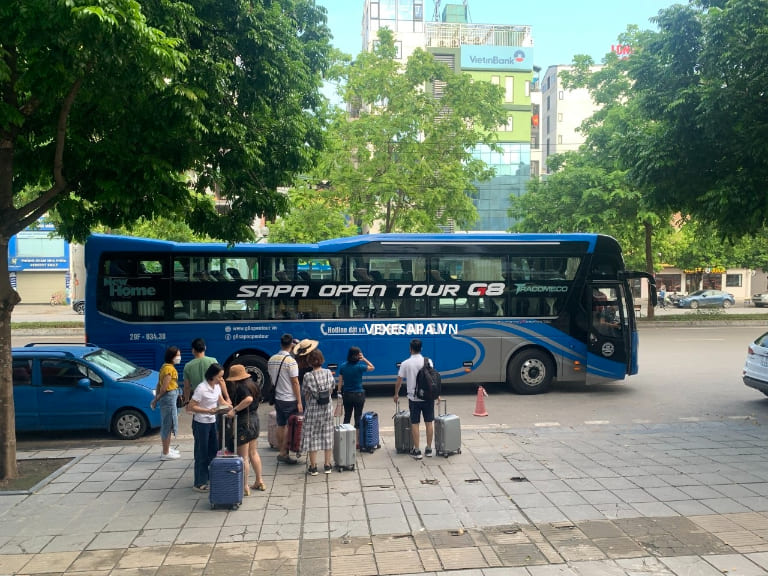 xe khách Hà Nội Cô Tô