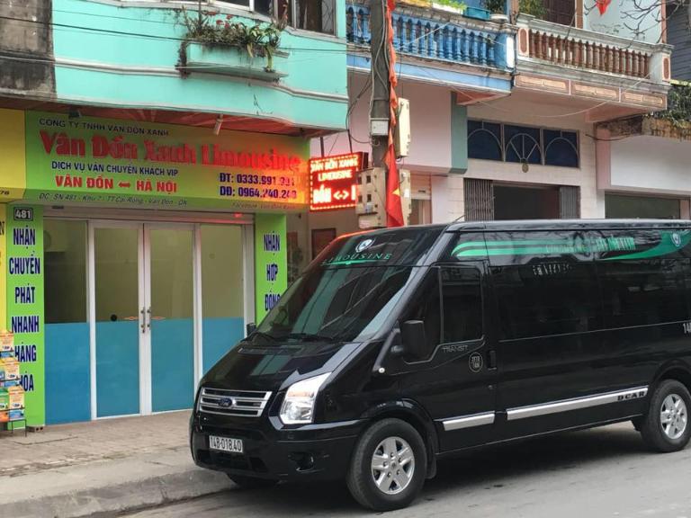 xe khách Hà Nội Vân Đồn