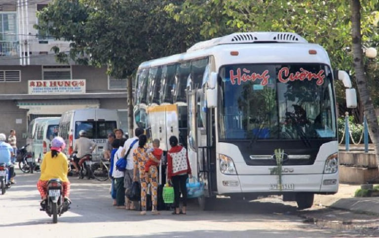xe khách Hà Nội chùa Ba Vàng