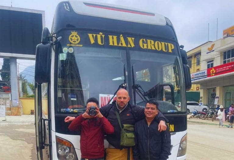 Nhà xe Vũ Hán được mệnh danh là đơn vị vận tải Tây Bắc vì có rất nhiều chuyến kết nối từ vùng cao với Hà Nội.