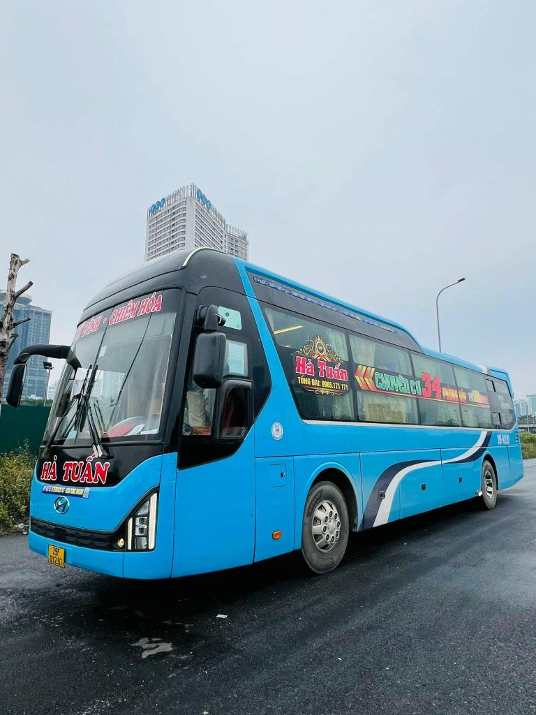 Nhà xe Hà Tuấn là đơn vị đầu tiên chúng tôi muốn giới thiệu đến bạn đọc trong TOP các xe khách Hà Nội Chiêm Hoá.