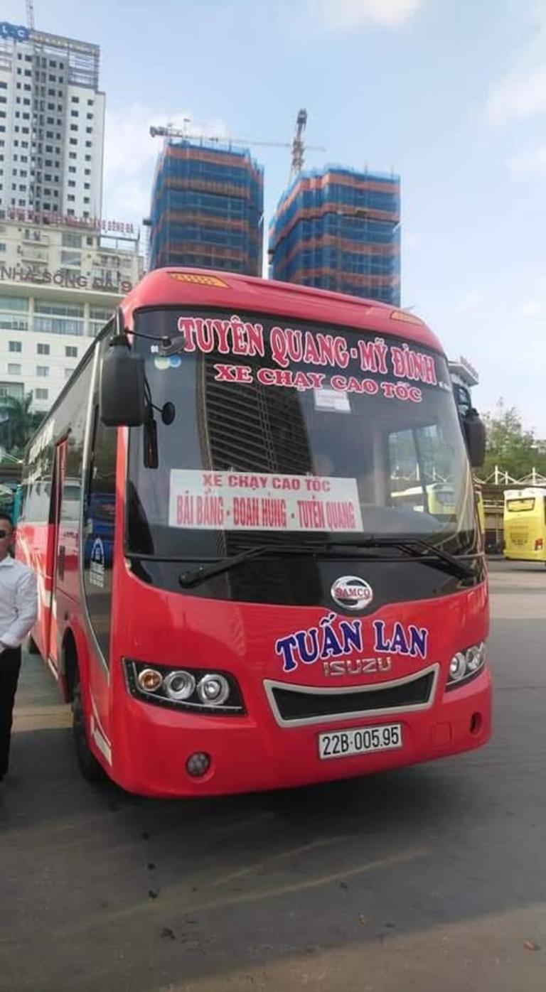 Tuấn Lan là thương hiệu vận tải đã có kinh nghiệm dày dặn trong tuyến xe khách Hà Nội Đoan Hùng