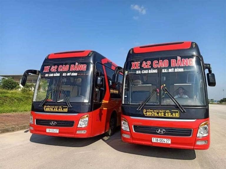 Một đơn vị xe khách Hà Nội Hà Quảng mà khách hàng không nên bỏ lỡ là xe 42 Cao Bằng