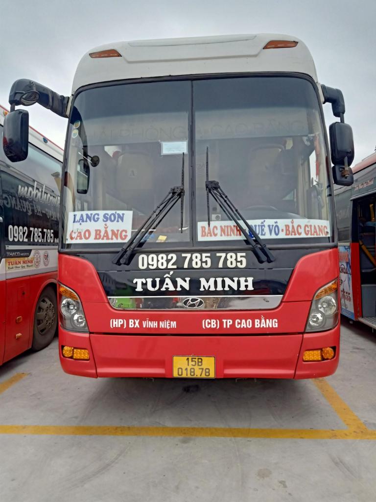Dù không phải đơn vị chuyên khai thác tuyến xe Hà Nội Hà Quảng, Cao Bằng nhưng nhà xe Tuấn Minh vẫn được nhiều khách hàng lựa chọn.