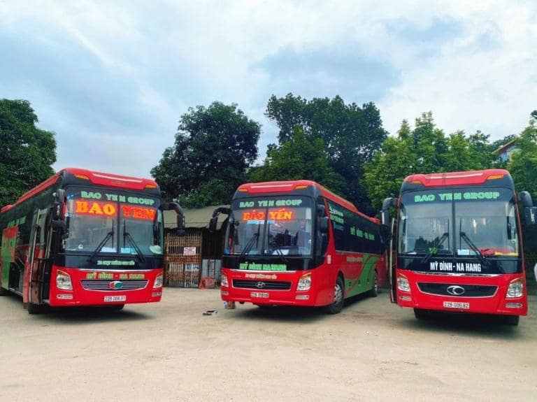Nhà xe Bảo Yến là đơn vị khách hàng không nên bỏ lỡ trên tuyến xe khách Hà Nội Na Hang.