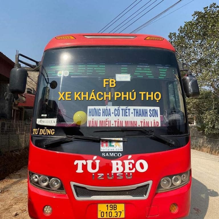Tú Béo đã và đang ngày càng khẳng định vị thế vững chắc của mình trên tuyến xe khách Hà Nội Thanh Sơn.