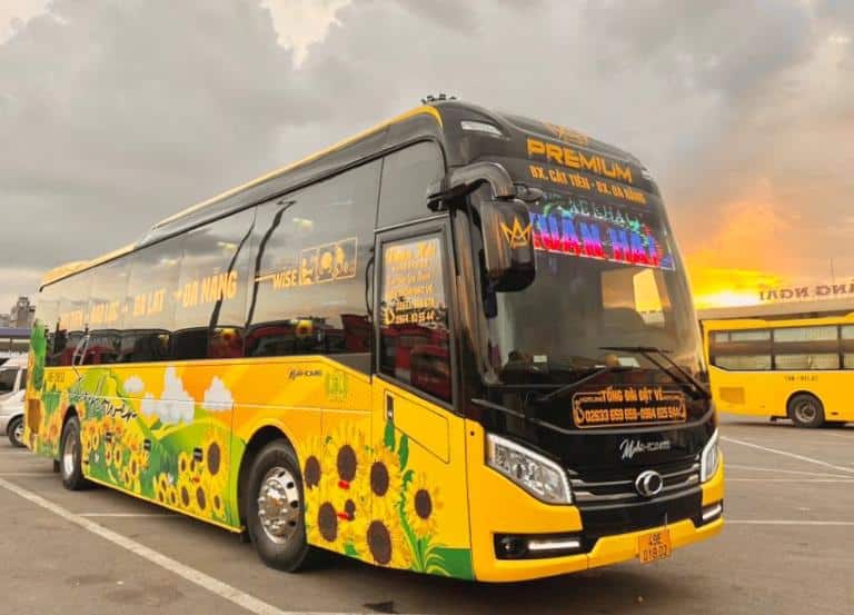 xe khách Đà Nẵng Đà Lạt