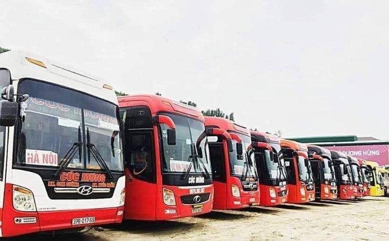 xe khách Hà Nội Lập Thạch