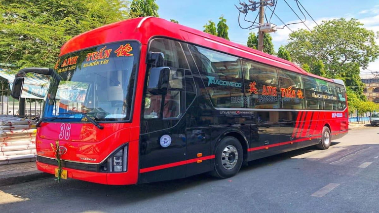 xe khách Hà Nội Lập Thạch