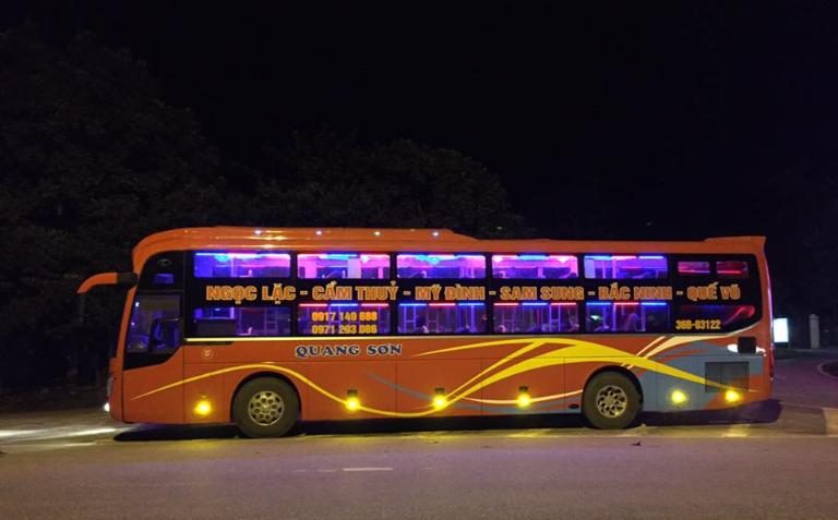 xe khách Hà Nội Ngọc Lặc