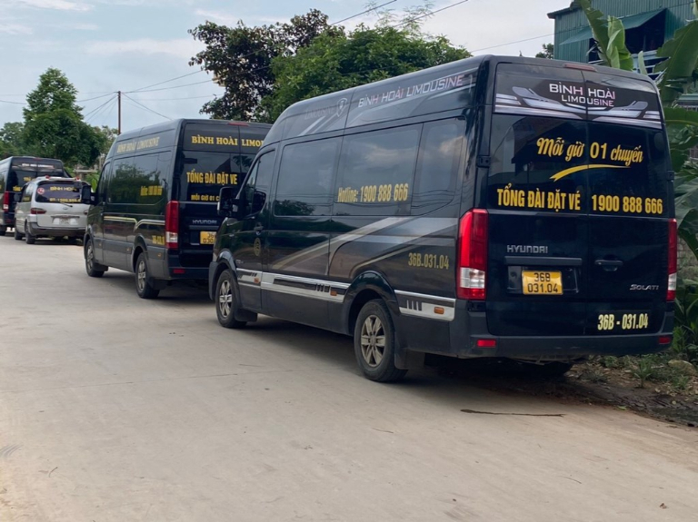 xe khách Hà Nội Triệu Sơn