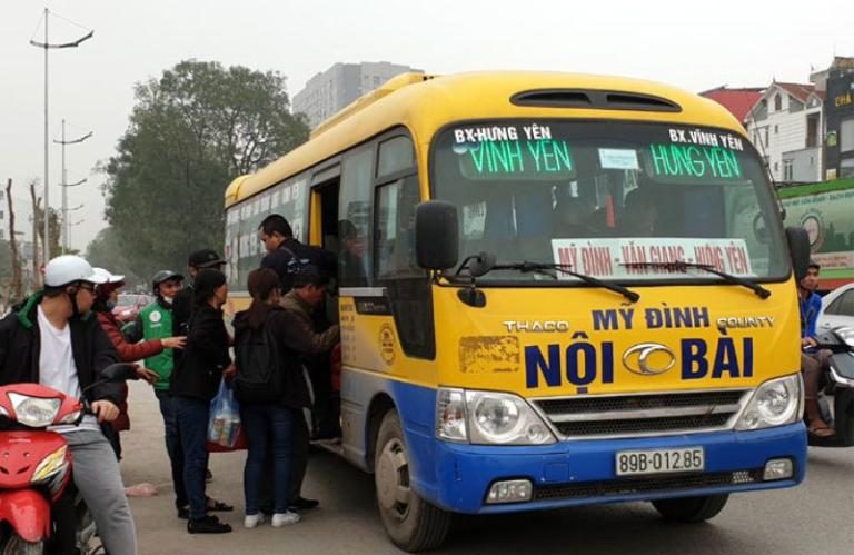 xe khách Hà Nội Yên Mỹ