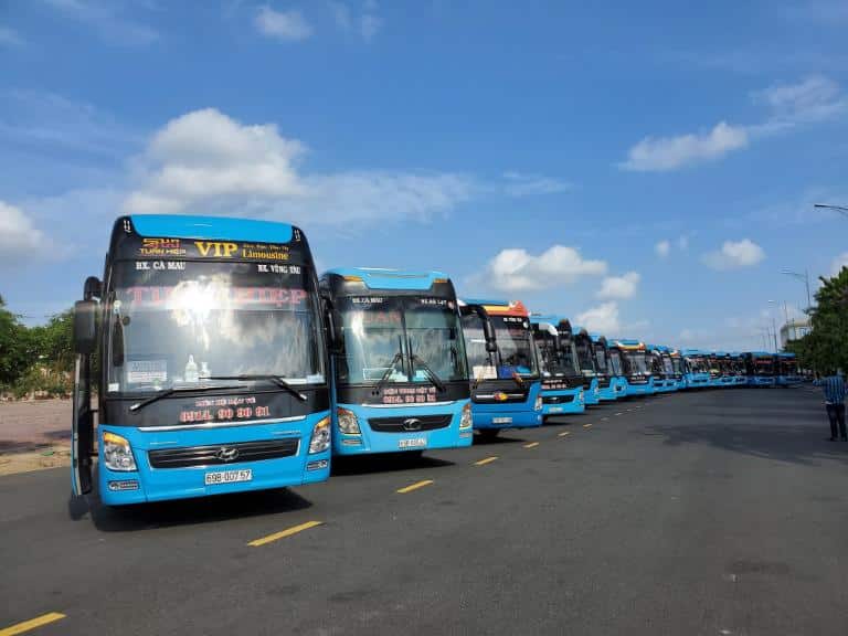 xe khách Sài Gòn Đầm Dơi