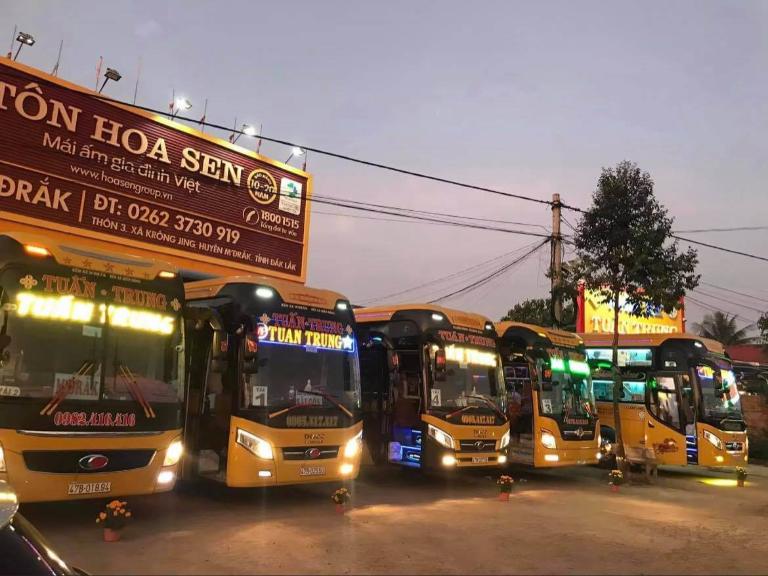 xe khách Sài Gòn Sông Hinh