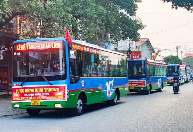 Tuyến xe khách Hà Nội Gia Bình có khoảng cách không quá xa với thời gian di chuyển chỉ từ 1-2 tiếng.