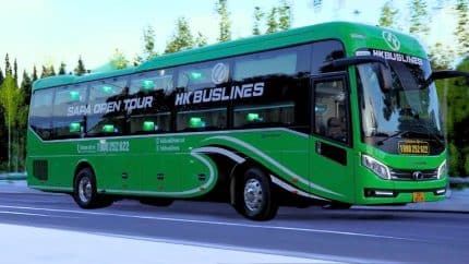 Xe giường nằm và limousine phục vụ tạo không gian nghỉ ngơi thoải mái cho suốt hành trình.