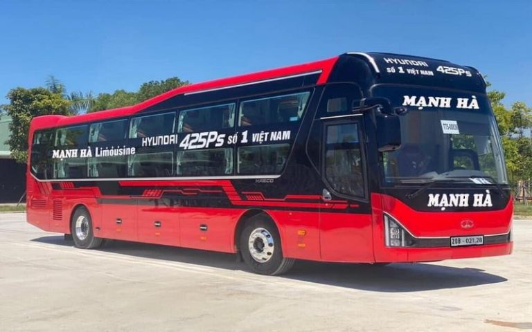 Xe khách Mạnh Hà tuyến Hưng Yên – Hà Giang luôn được nhiều hành khách tin tưởng lựa chọn.