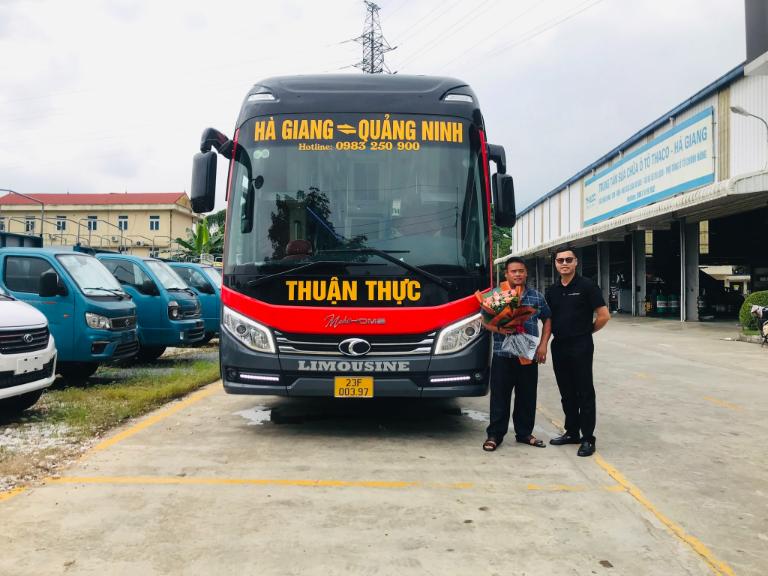 Nhà xe Thuận Thực là lựa chọn quen thuộc trên tuyến xe khách Hạ Long – Hà Giang với dịch vụ ổn định.