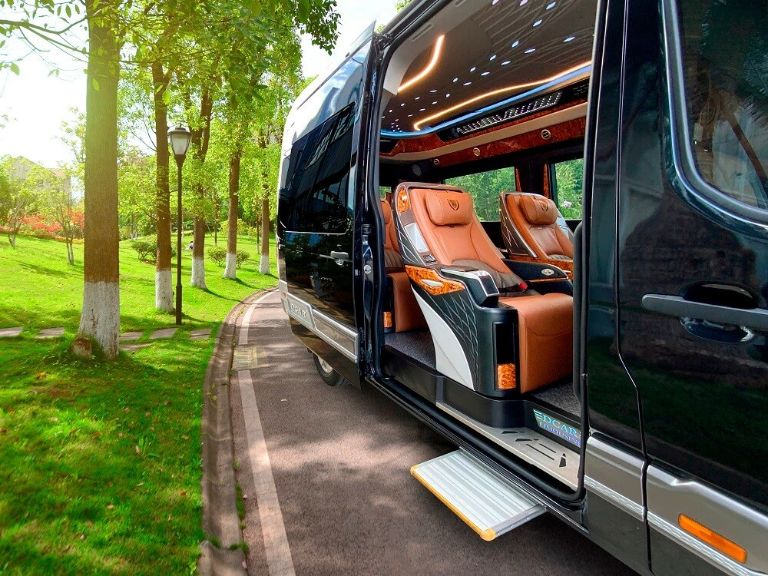 Xe Hoàng Hải tuyến Hà Nội – Hoàng Su Phì được đầu tư hình thức và chất lượng dịch vụ.