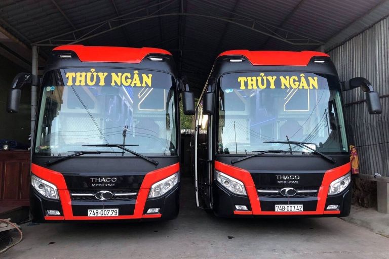 Nhà xe Thủy Ngân mang đến lựa chọn thuận tiện cho hành khách di chuyển từ Ninh Bình đến Hội An.