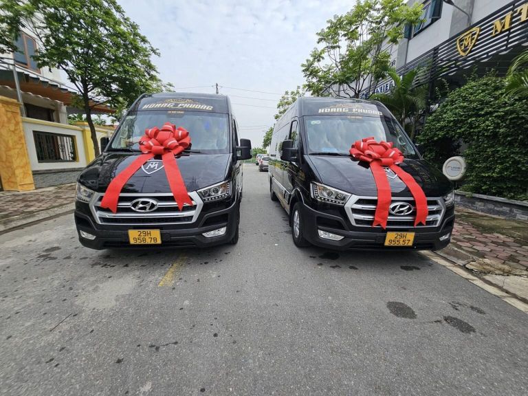 Dàn xe đời mới Hoàng Phương luôn được bảo dưỡng định kỳ.