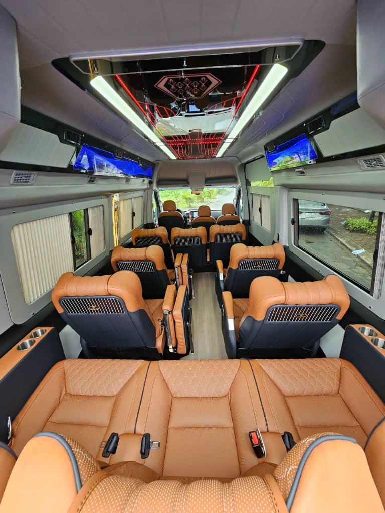 Ghế rộng, giường êm, không gian yên tĩnh – nơi mọi chuyến đi bắt đầu nhẹ nhàng