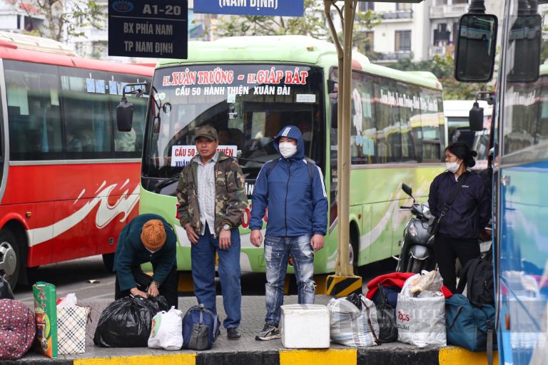 Hành lý nên sắp xếp vừa phải để việc lên xe diễn ra thuận tiện.