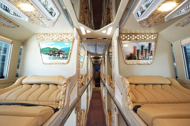 Nhà xe Sao Việt hỗ trợ đón trả linh hoạt tại khu vực Giáp Bát và trung tâm Sa Pa.