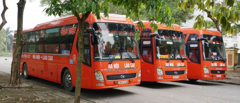 Đội ngũ tài xế của nhà xe Sao Việt am hiểu cung đường đèo Sa Pa, lái xe cẩn thận.