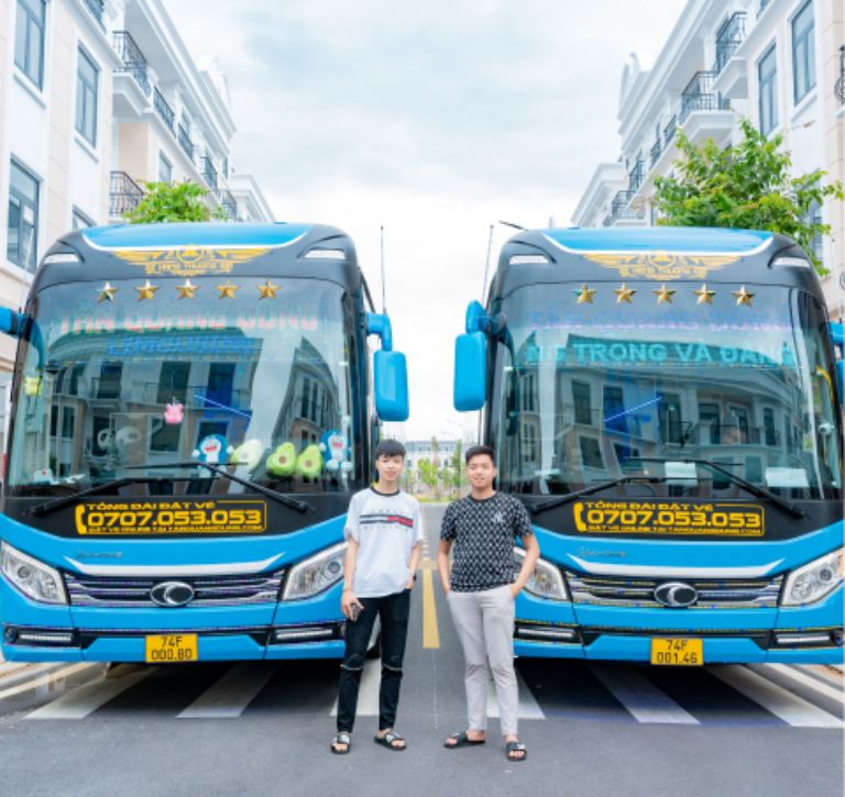 Nhà xe Tân Quang Dũng khai thác tuyến Quảng Bình Hội An với chất lượng dịch vụ ổn định.