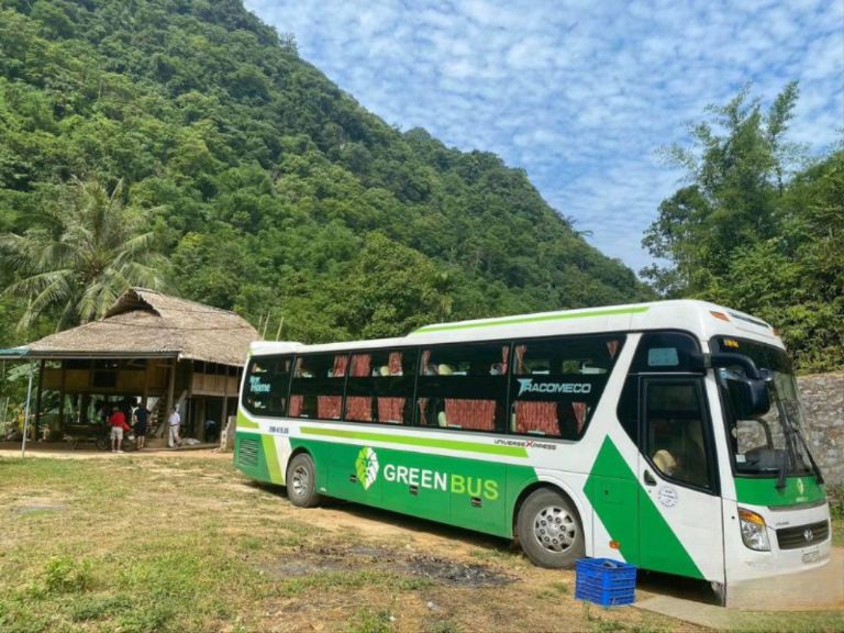 Nhà xe Green Bus chú trọng chất lượng dịch vụ trên tuyến Quảng Ninh Hội An.