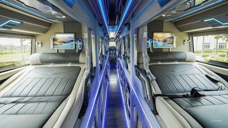 Không gian nội thất của nhà xe tạo cảm giác dễ chịu, giúp hành trình trở nên nhẹ nhàng hơn.