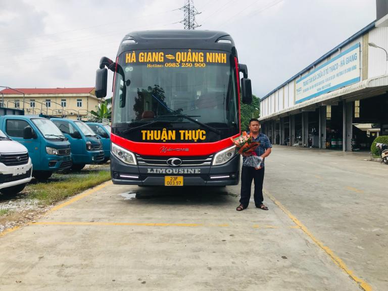 Nhà xe Thuận Thực khai thác tuyến Vân Đồn – Hà Giang với lịch trình rõ ràng, phục vụ ổn định.