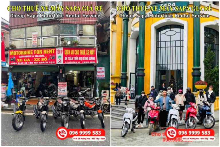 Thuê xe máy Sapa