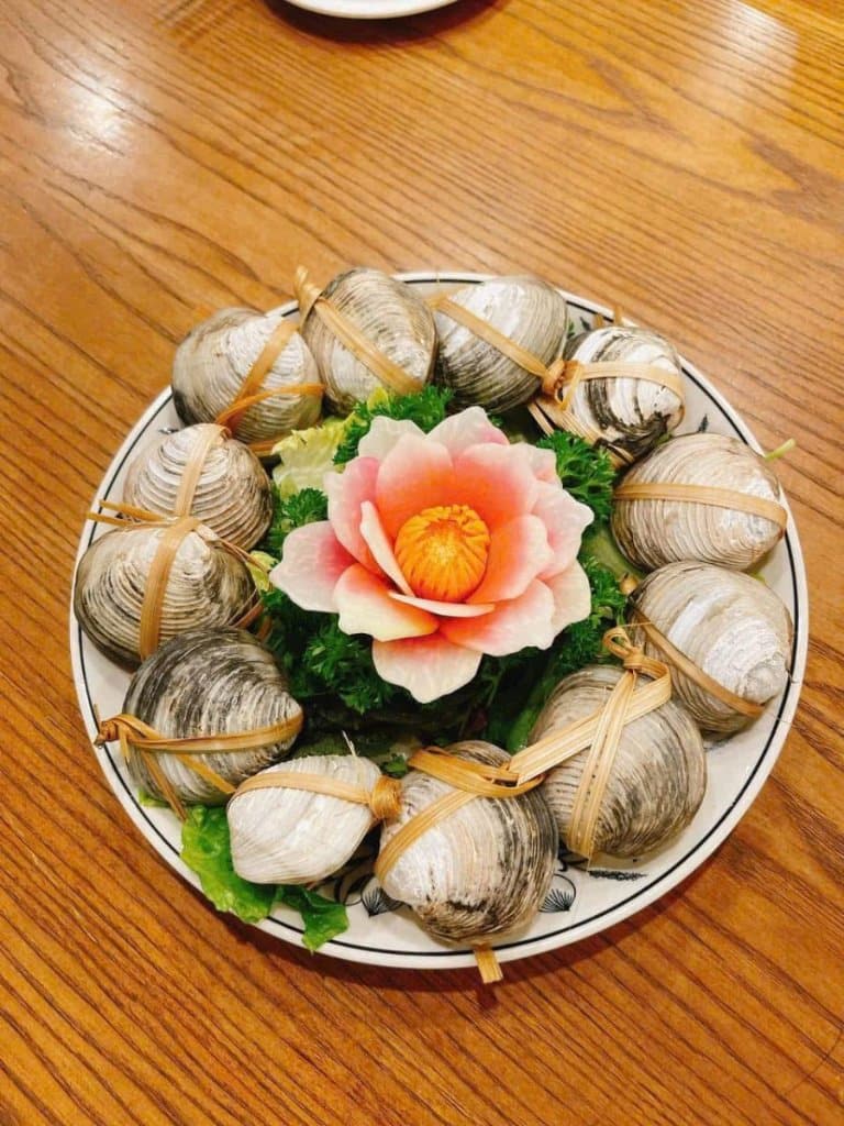 Ngán nướng mỡ hành Bãi Cháy