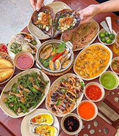 Mâm đặc sản Quảng Ninh Hạ Long