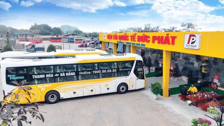 Xe phòng VIP 24 chỗ Đức Phát Thanh Hóa tuyến Hà Nội Hải Tiến lộ trình nhanh